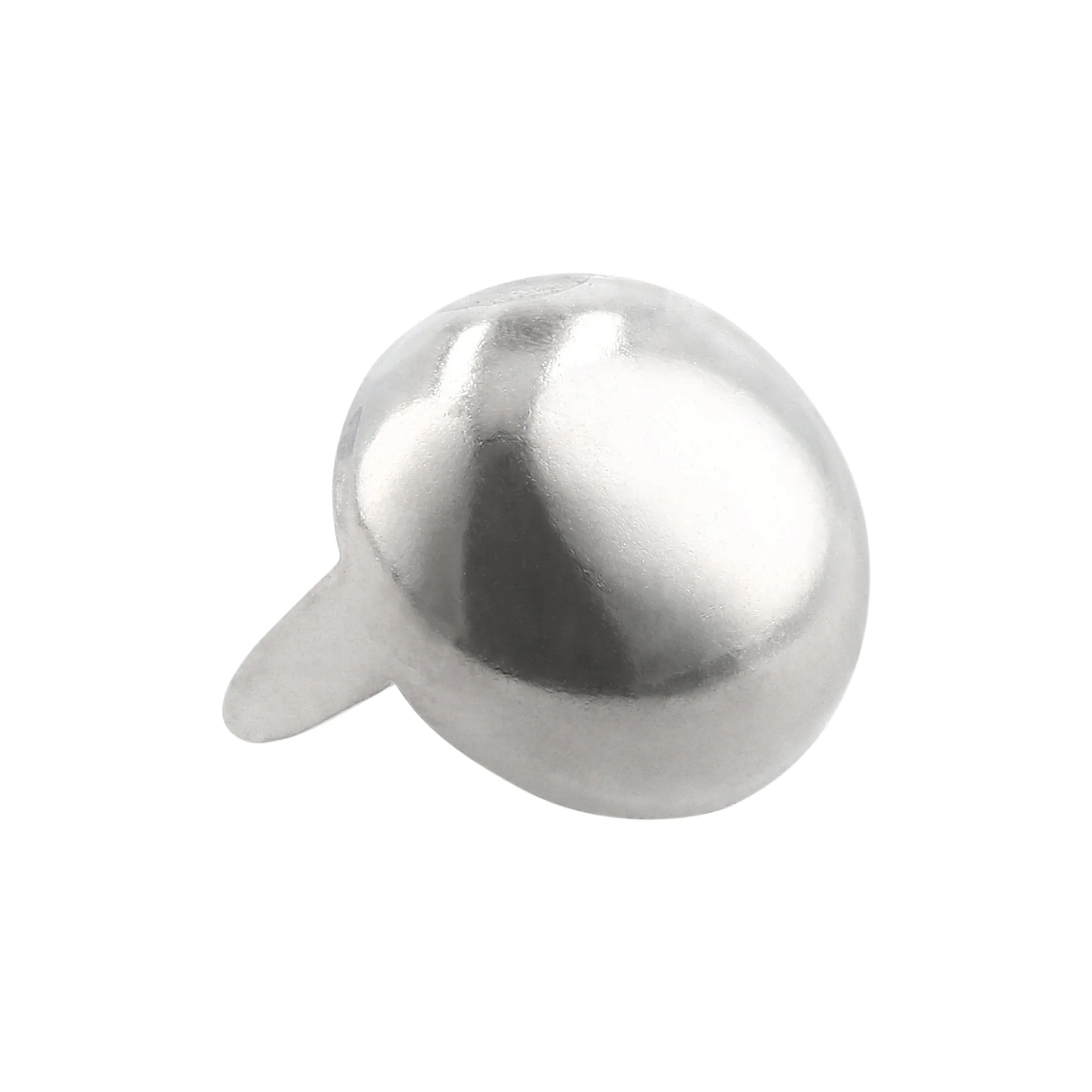 12mm Nickel, Spot, Solid Brass-PK25, #P-2479