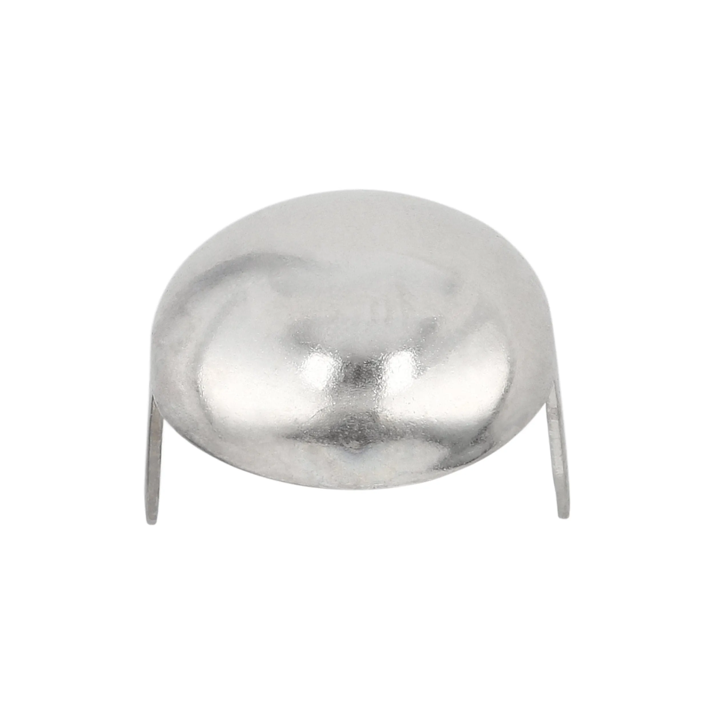 12mm Nickel, Spot, Solid Brass-PK25, #P-2479