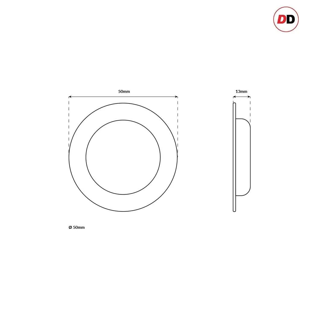2 Pairs of Anniston 50mm Sliding Door Round Flush Pulls and 2x  Finger Pull  - Matt Black Finish
