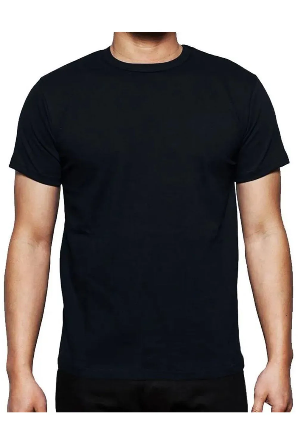 3 Pack Mens Plain Polycotton T-Shirts