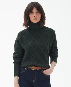 Barbour Perch Roll Neck Knit Jumper