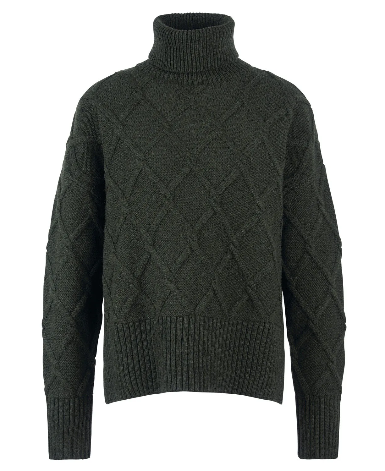 Barbour Perch Roll Neck Knit Jumper