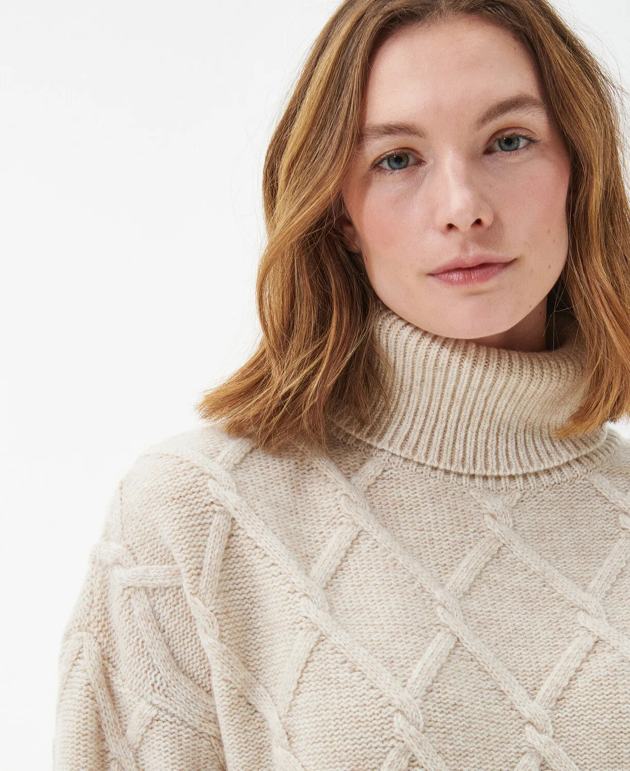 Barbour Perch Roll Neck Knit Jumper