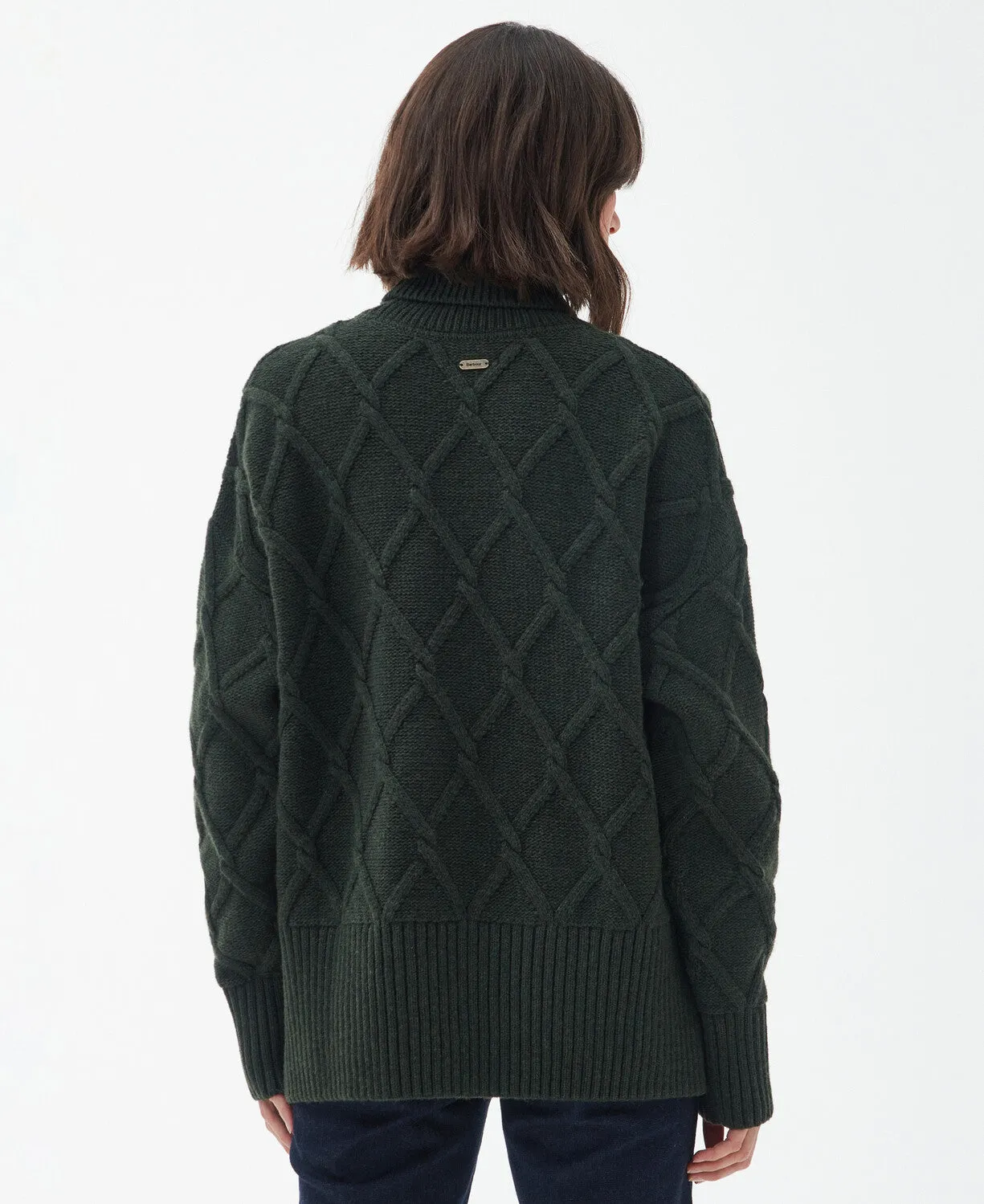 Barbour Perch Roll Neck Knit Jumper