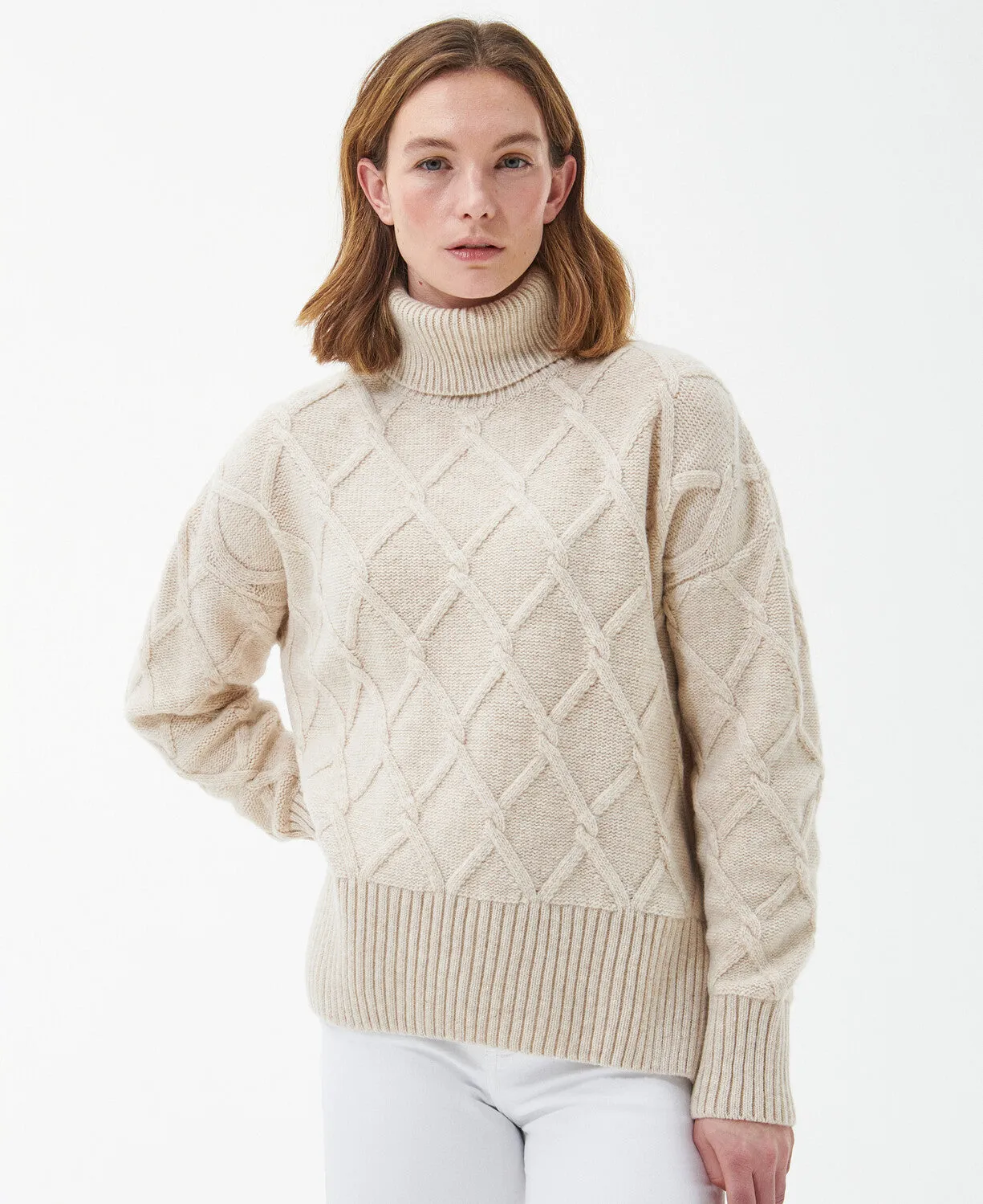 Barbour Perch Roll Neck Knit Jumper