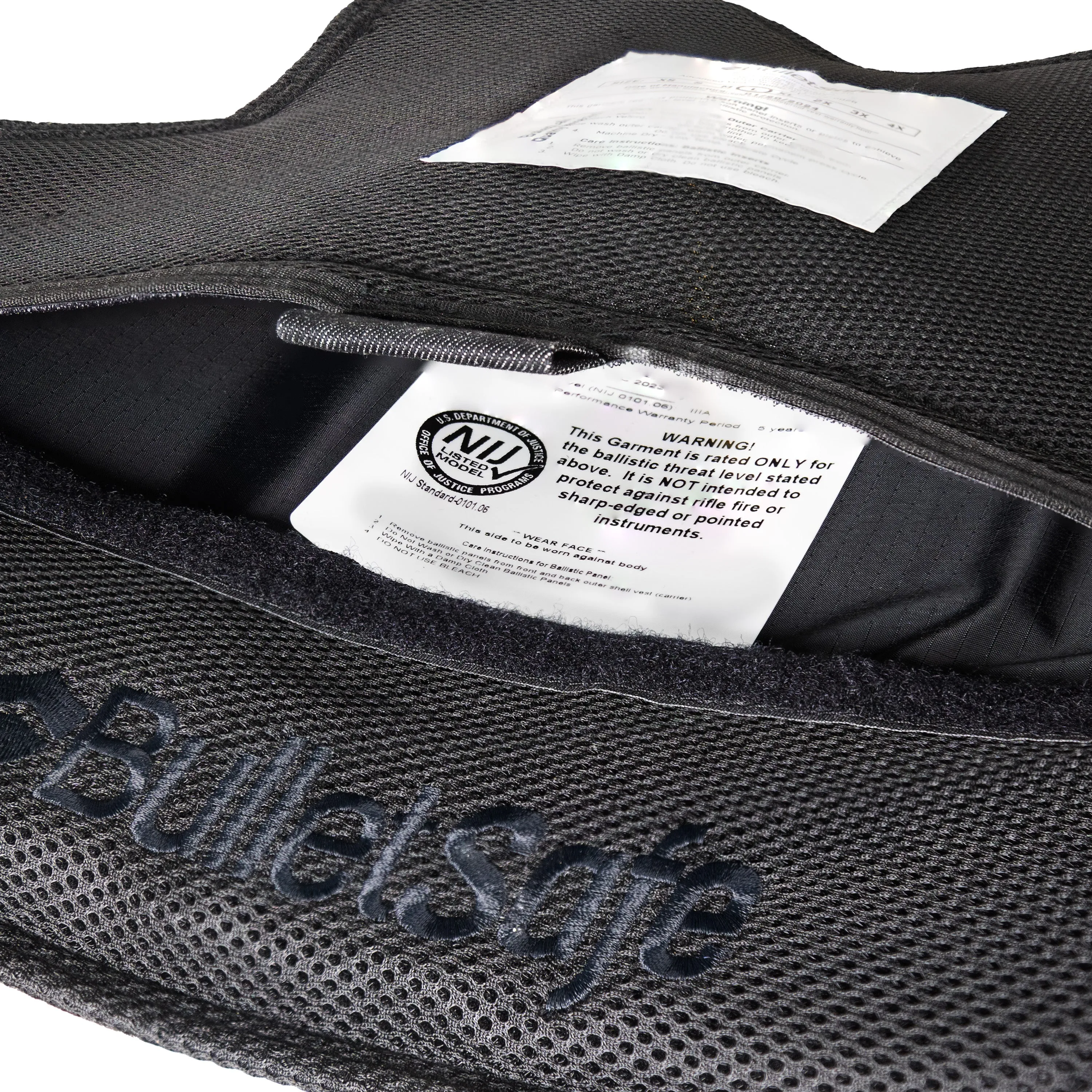 Bulletsafe Bulletproof Vest VP4 Level IIIA - NIJ Certified