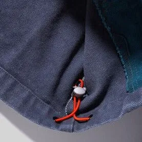 Butter Goods Washed Canvas Patchwork Jacket Washed Navy