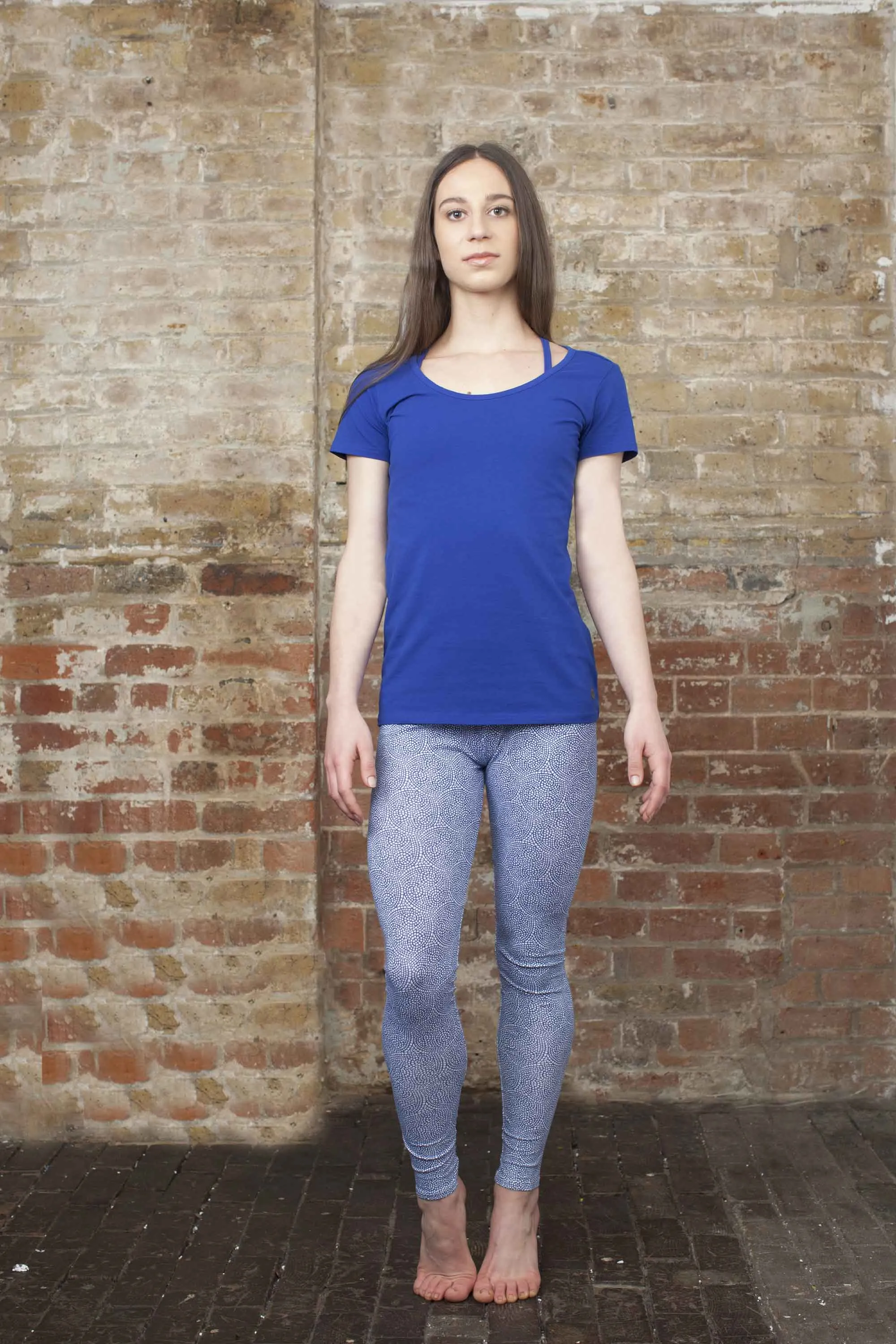 Chakra Energy Leggings Blue