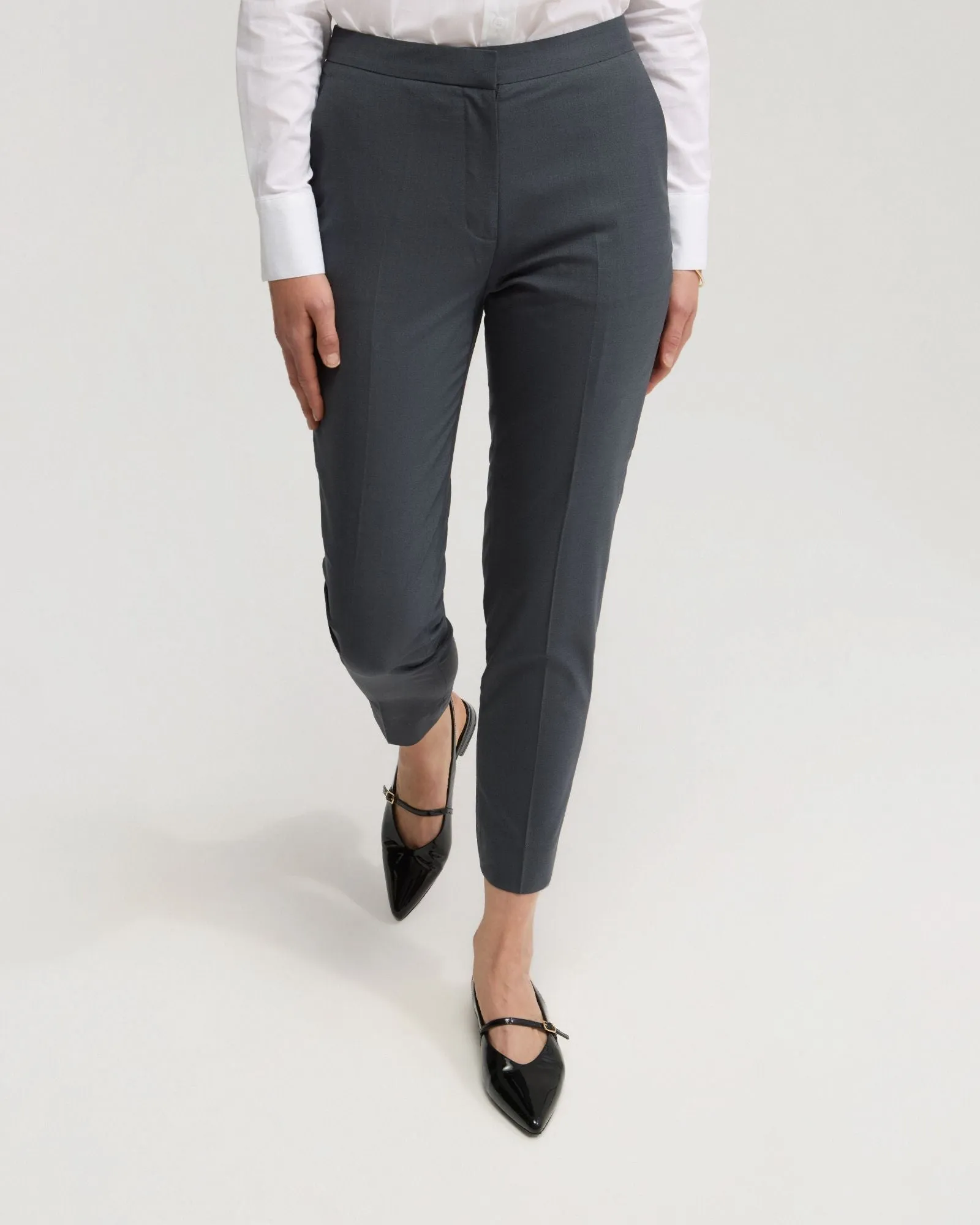 Charla Wool Stretch Suit Trousers
