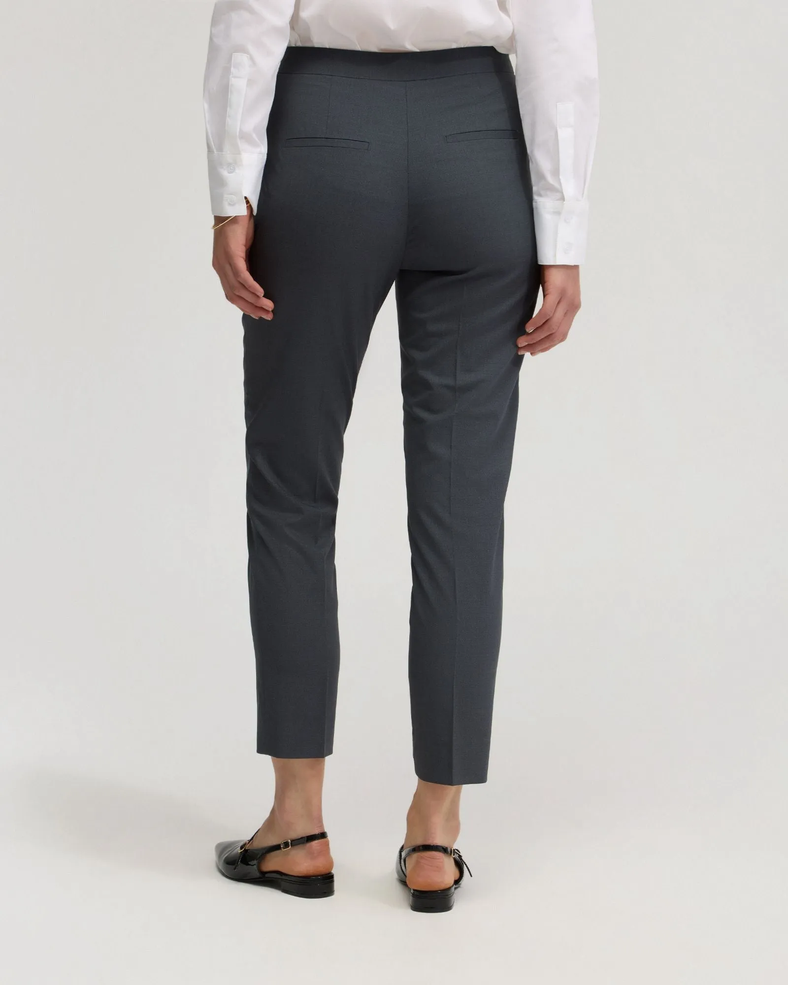 Charla Wool Stretch Suit Trousers