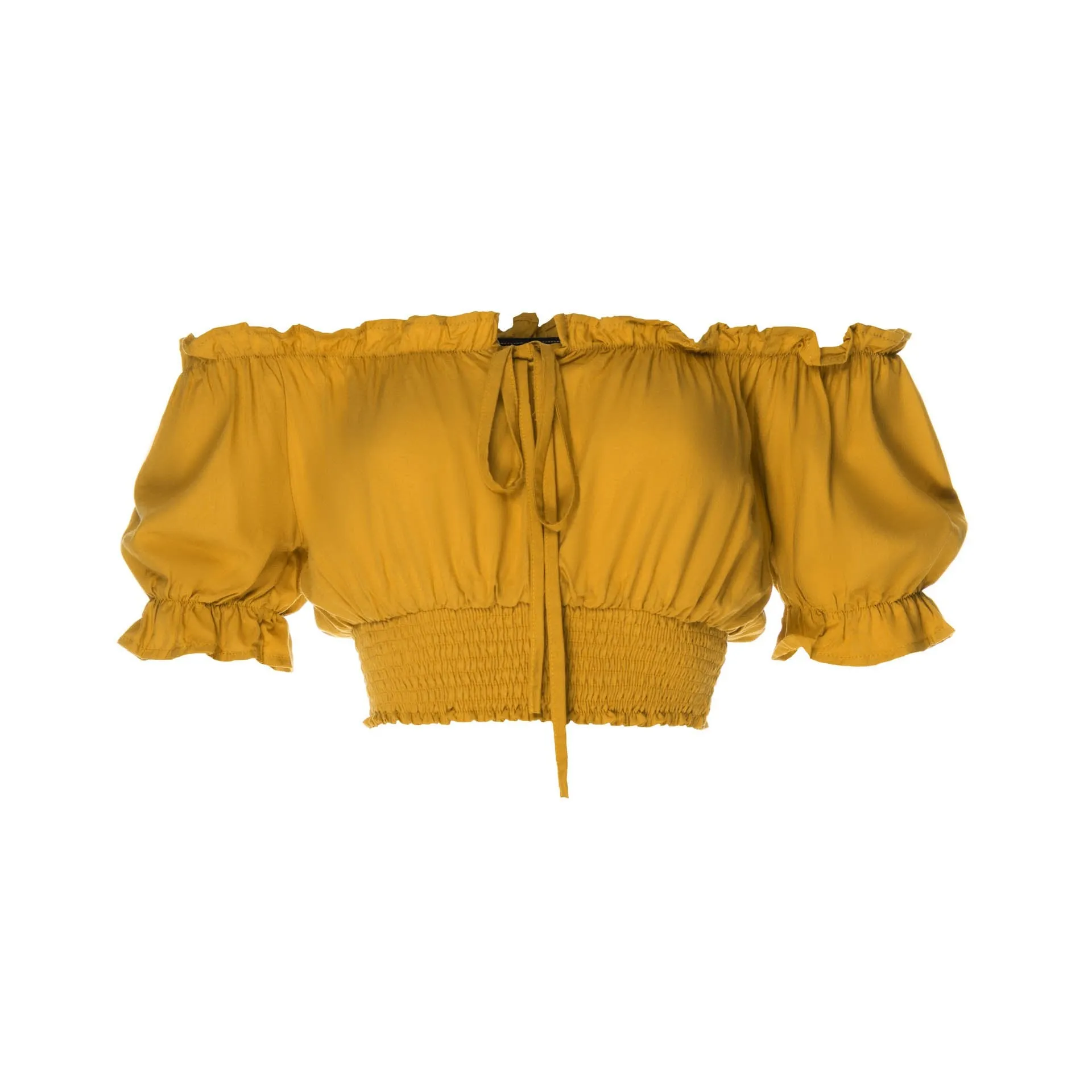 Cropped March, Plain, Short Sleeved Top, Wholesale