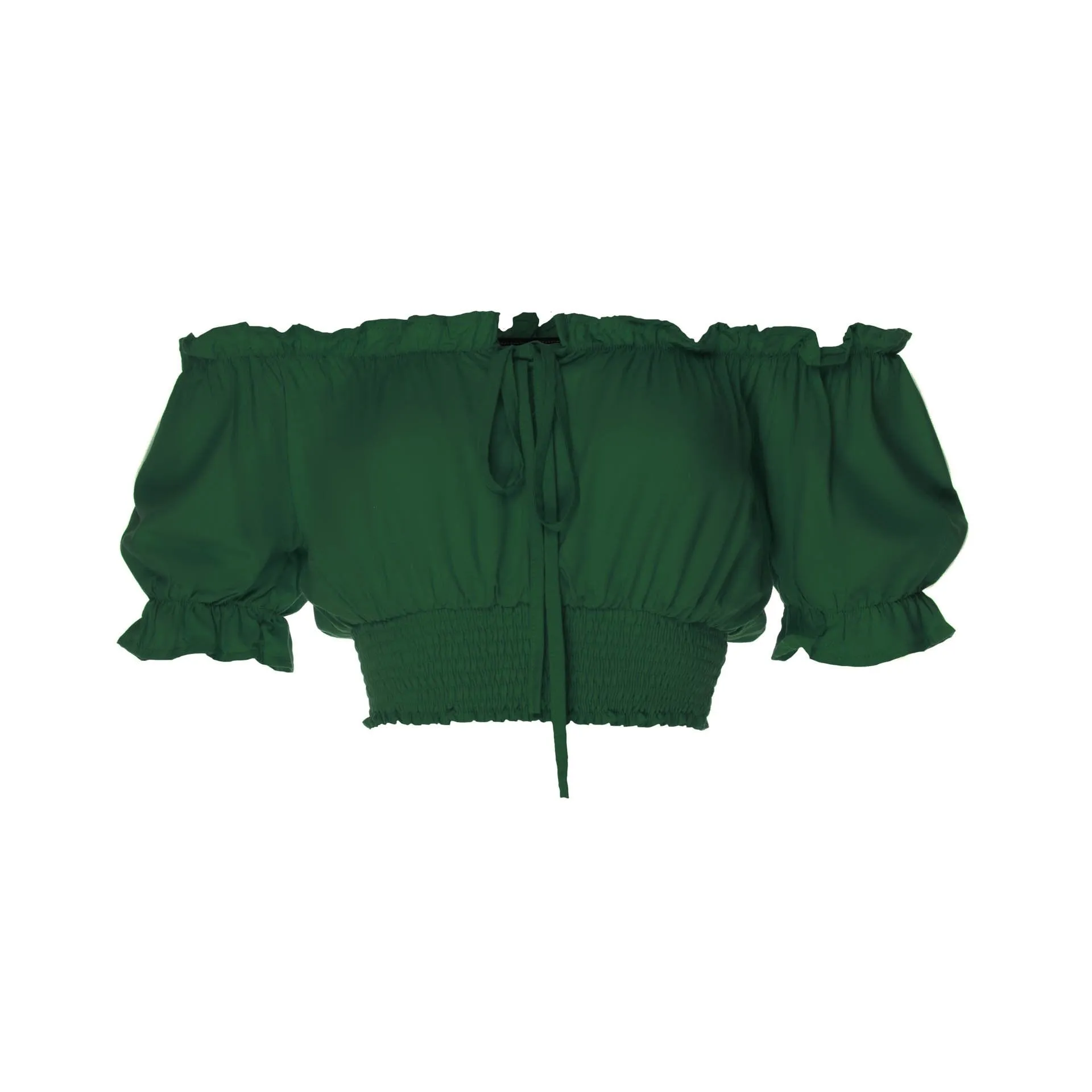 Cropped March, Plain, Short Sleeved Top, Wholesale