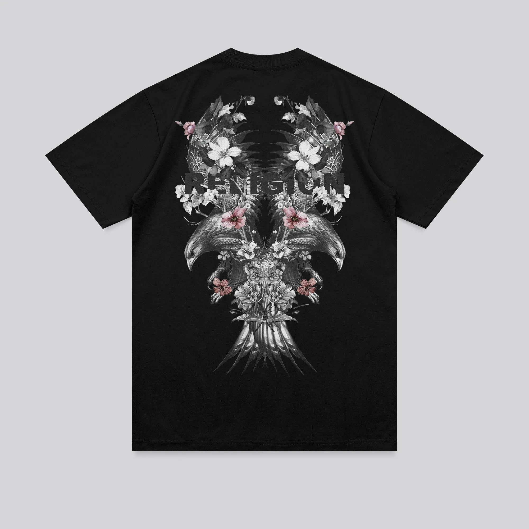 CROW T-SHIRT BLACK
