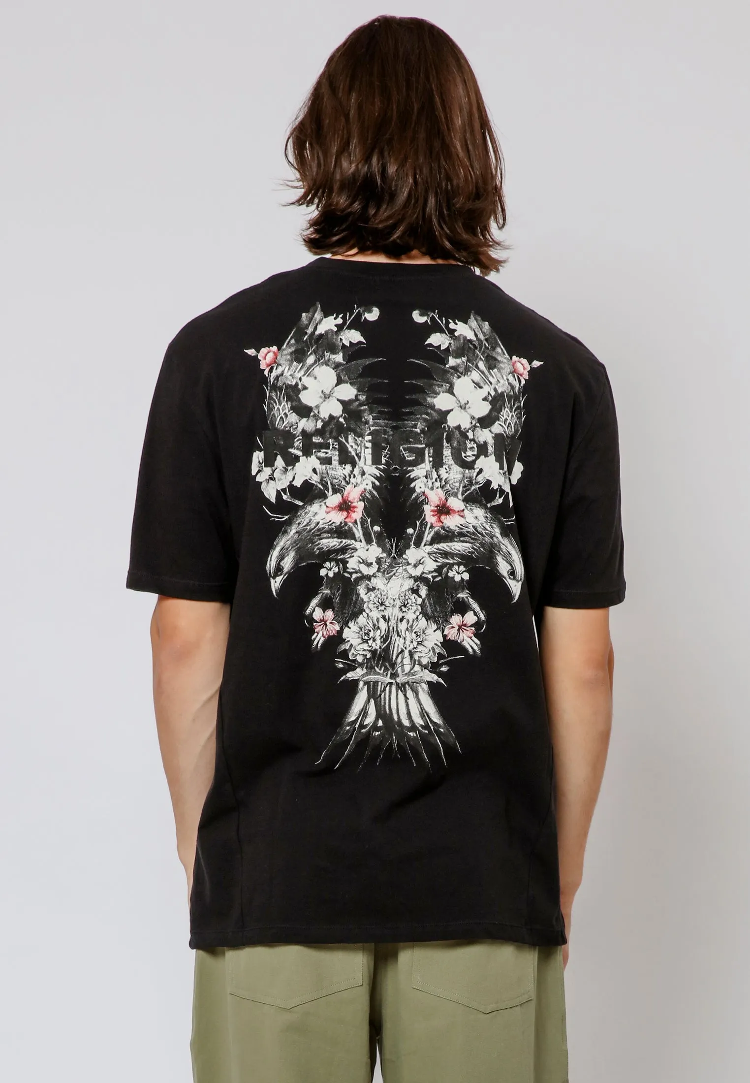 CROW T-SHIRT BLACK