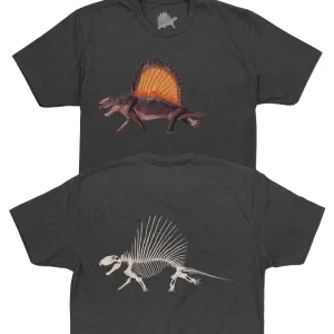 Dimetrodon Fossil Fusion™ Adult Synapsid T-Shirt