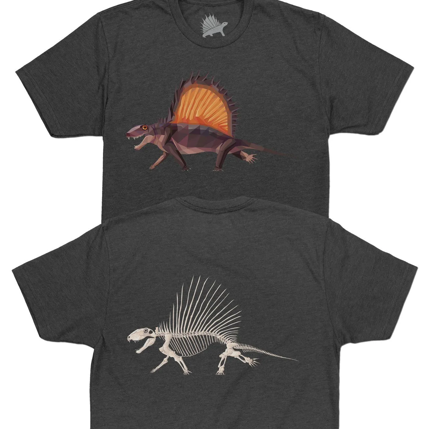 Dimetrodon Fossil Fusion™ Adult Synapsid T-Shirt
