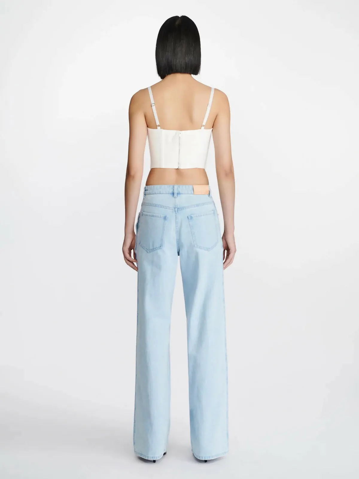 Dion Lee Corded Lace Corset White Size 8-14