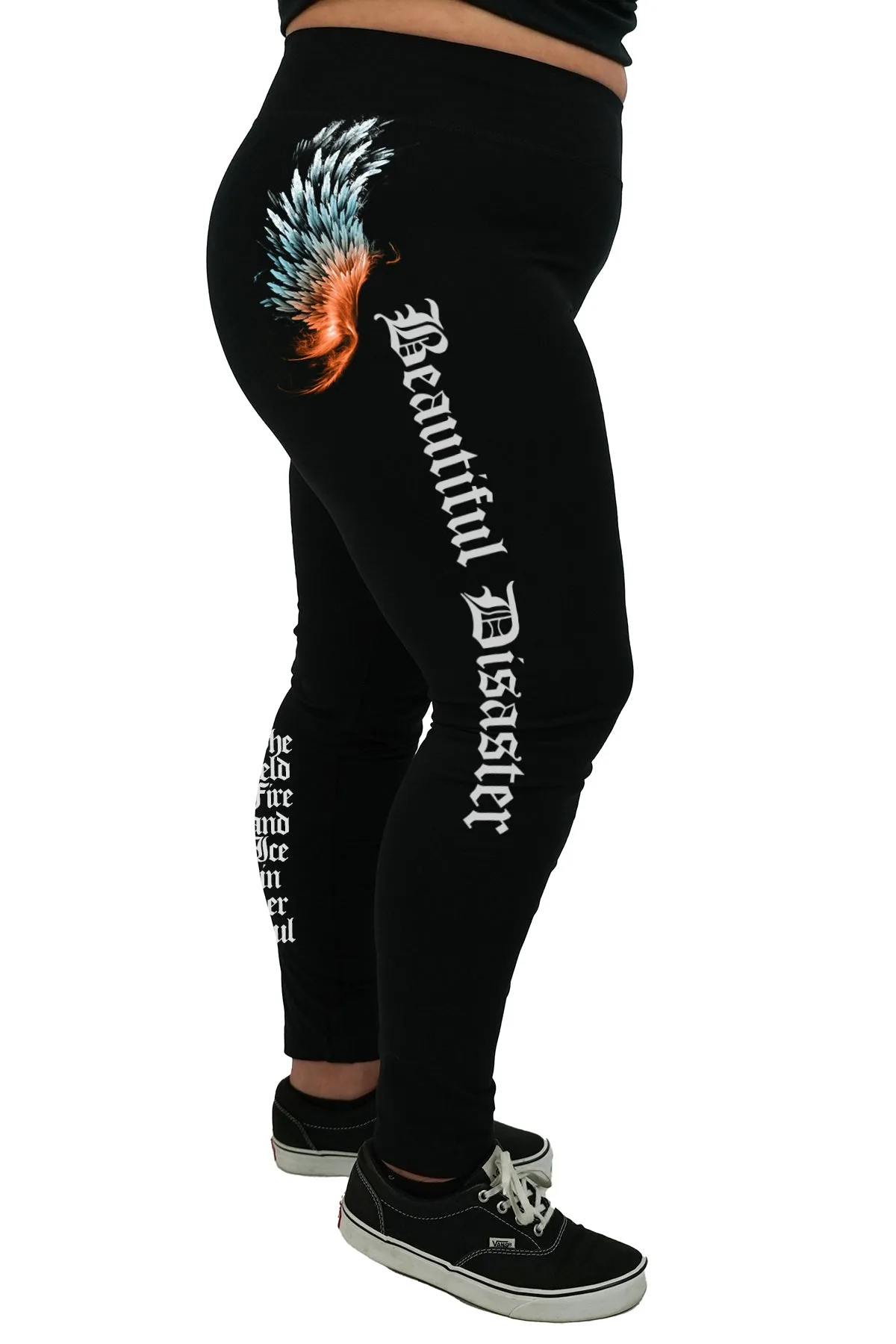 Fire & Ice Angel Leggings
