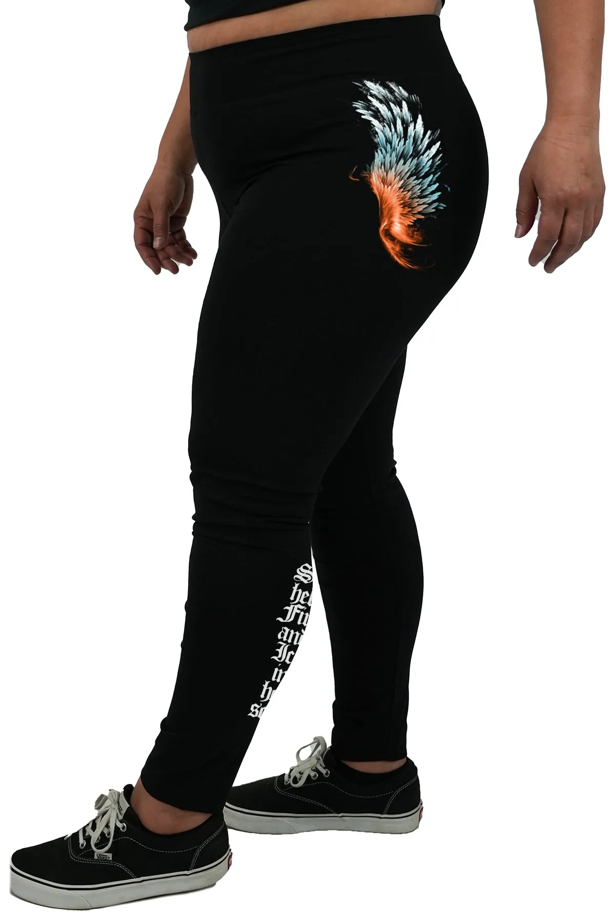 Fire & Ice Angel Leggings