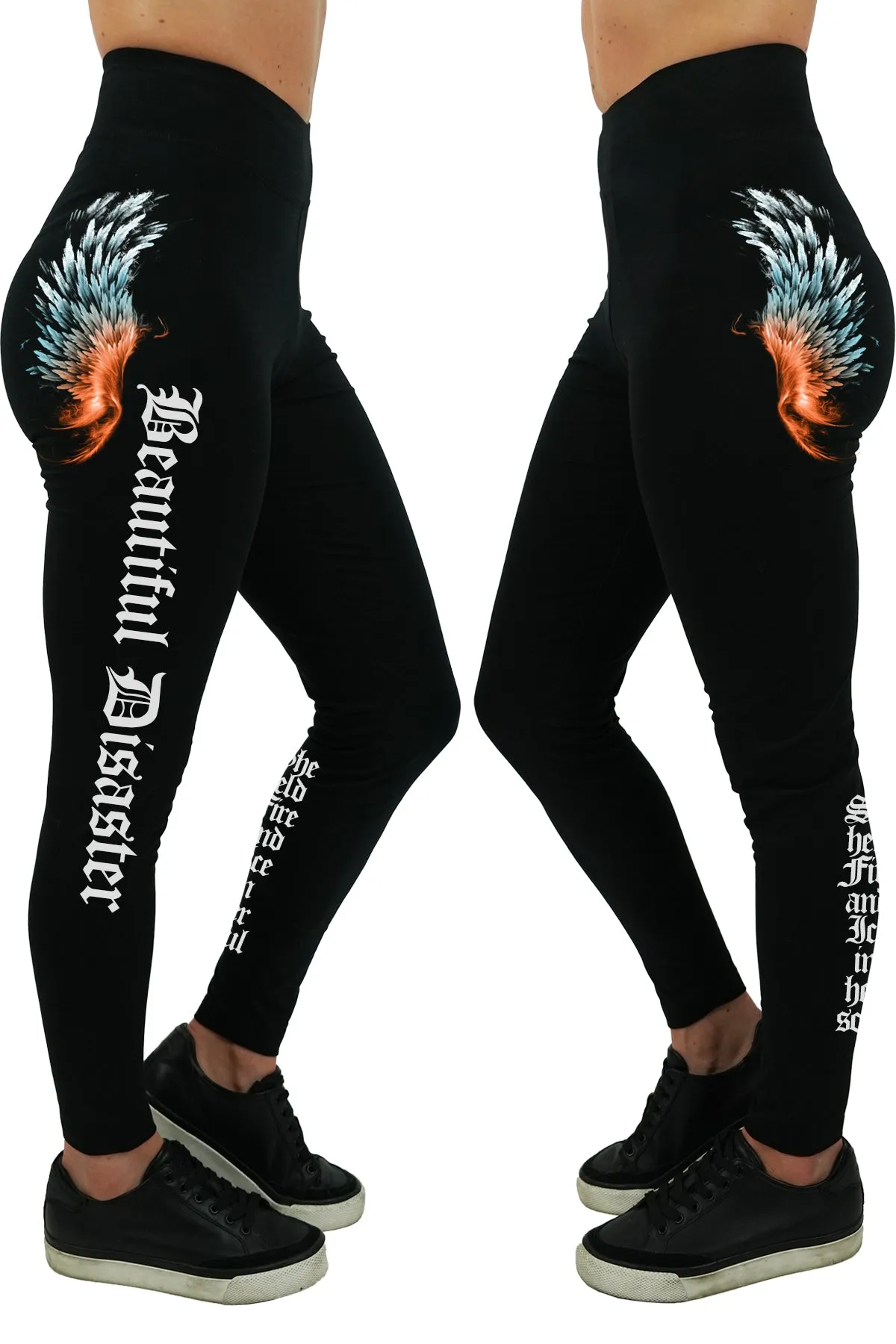 Fire & Ice Angel Leggings