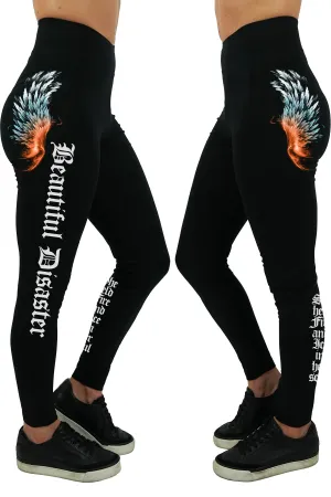 Fire & Ice Angel Leggings