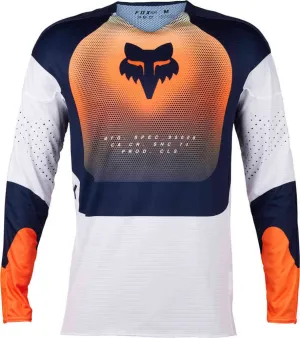 FOX 360 Revise Motocross Jersey, Navy/Orange