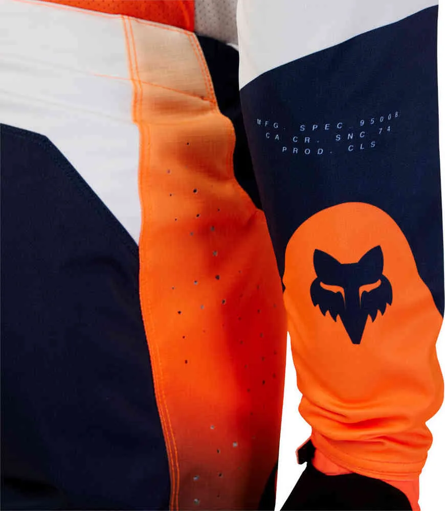 FOX 360 Revise Motocross Jersey, Navy/Orange