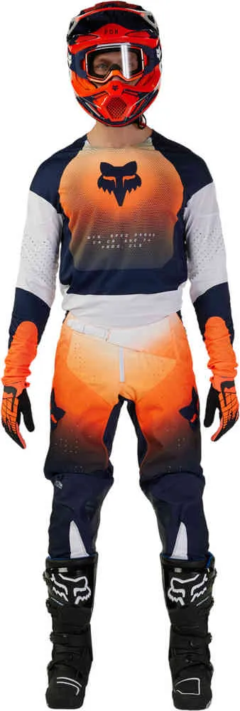FOX 360 Revise Motocross Jersey, Navy/Orange