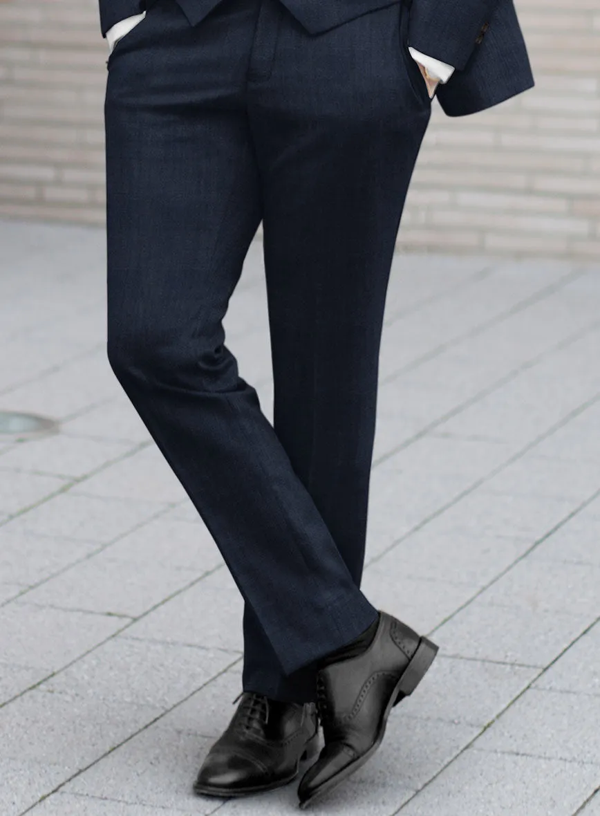 Fresco Island Blue Wool Suit