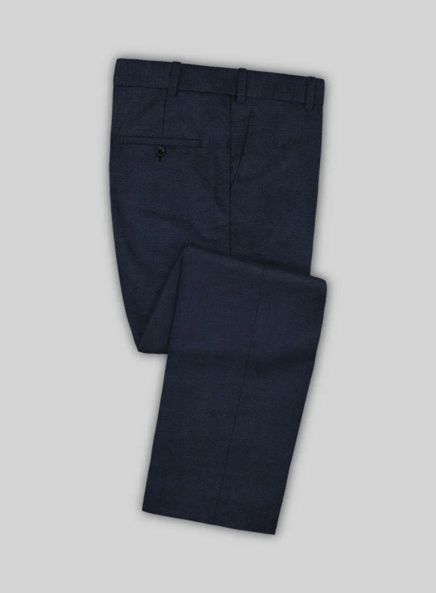 Fresco Island Blue Wool Suit