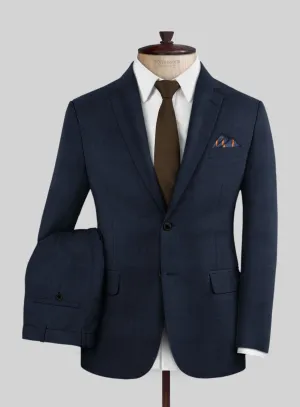 Fresco Island Blue Wool Suit