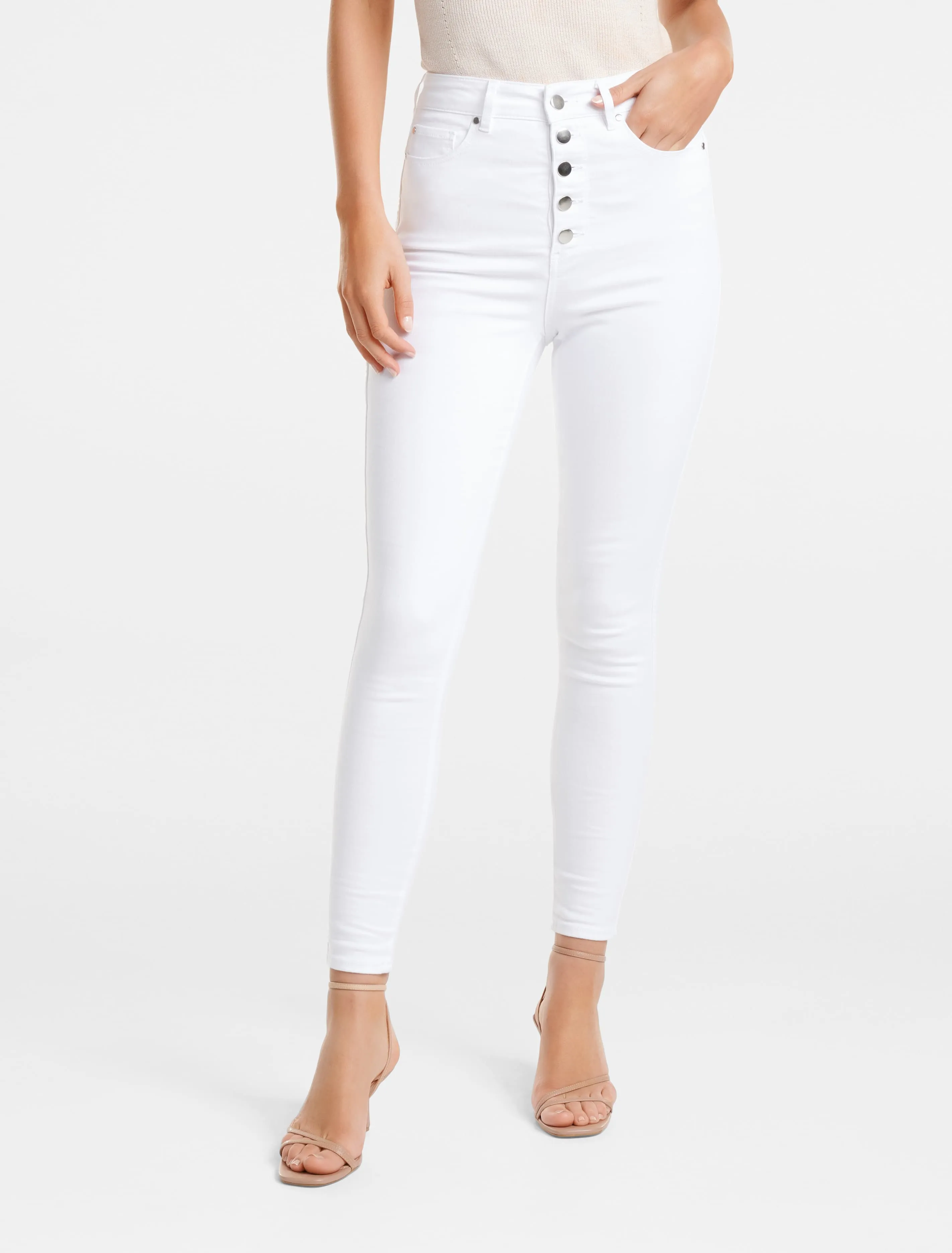 Heidi High Rise Ankle Grazer Jean