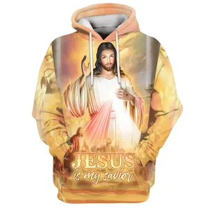 Jesus Is My Savior Hoodie Jesus With His Disciples 3d Hoodies Jesus Hoodie Men & Women Christian Hoodie 3D Printed Hoodie