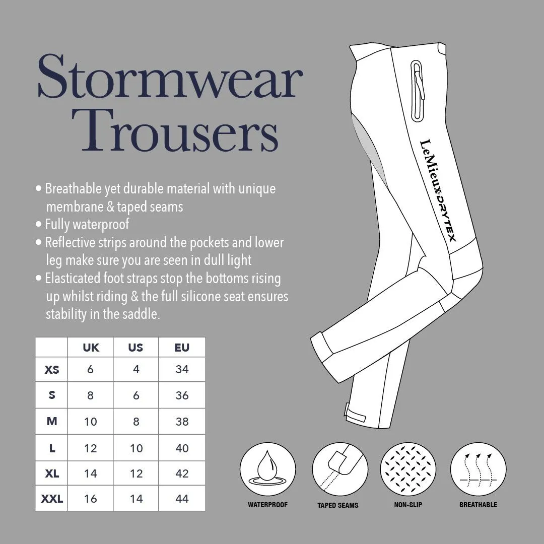 LeMieux DryTex Stormwear Waterproof Over Trousers