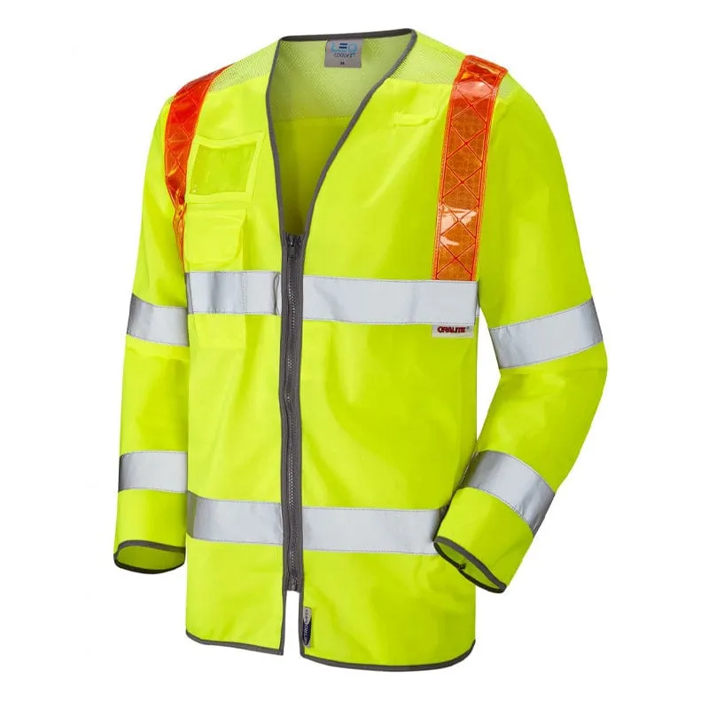 Leo Workwear Barbrook Hi-Vis Waistcoat