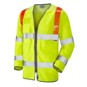 Leo Workwear Barbrook Hi-Vis Waistcoat