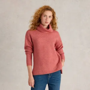 Lovely Rib Jumper - Dusty Pink