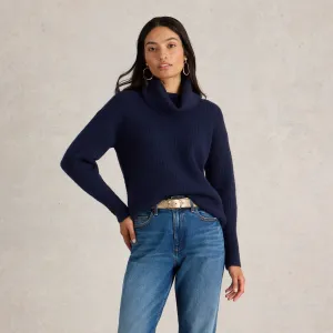 Lovely Rib Jumper - French Navy