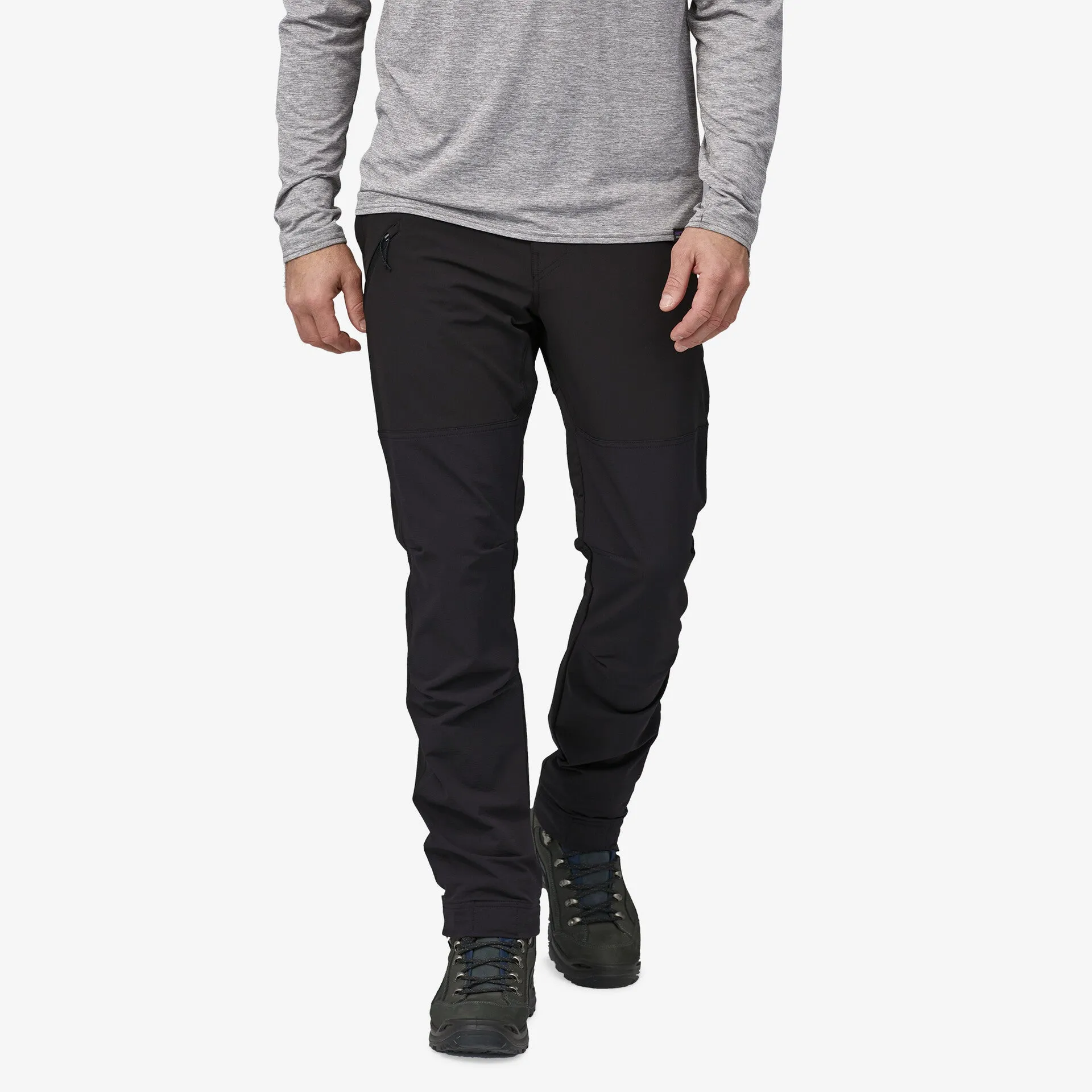 Men's Point Peak Trail Pants - Patagonia Standard, Black