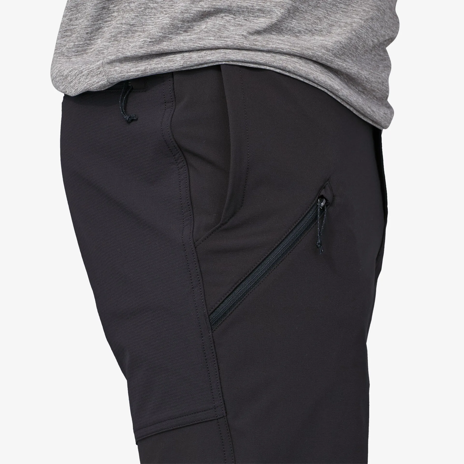 Men's Point Peak Trail Pants - Patagonia Standard, Black