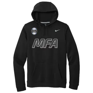 MFA Coach Nike Paint Logo Hoodie - Black