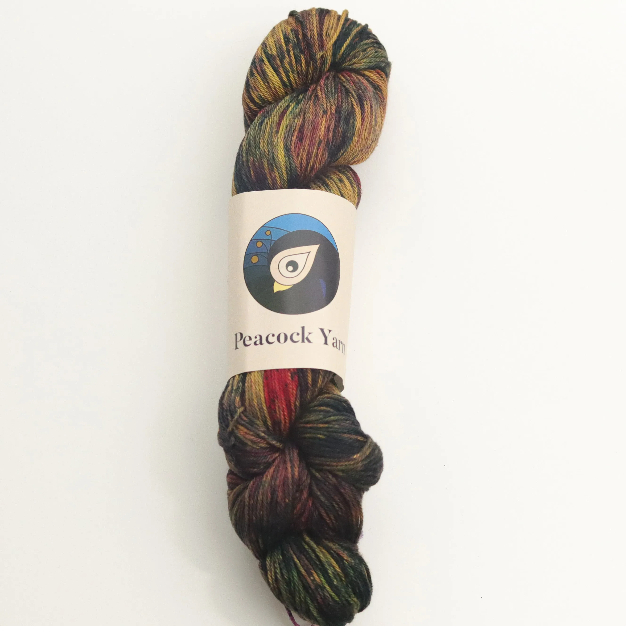 Peacock Yarn Light DK Cotton | Mad Scientist | Hand Dyed 100% Cotton Yarn