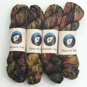 Peacock Yarn Light DK Cotton | Mad Scientist | Hand Dyed 100% Cotton Yarn