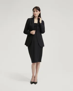 Peggy Wool Stretch Suit Skirt