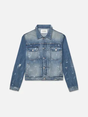 Pleated Jacket -- Raywood Rips