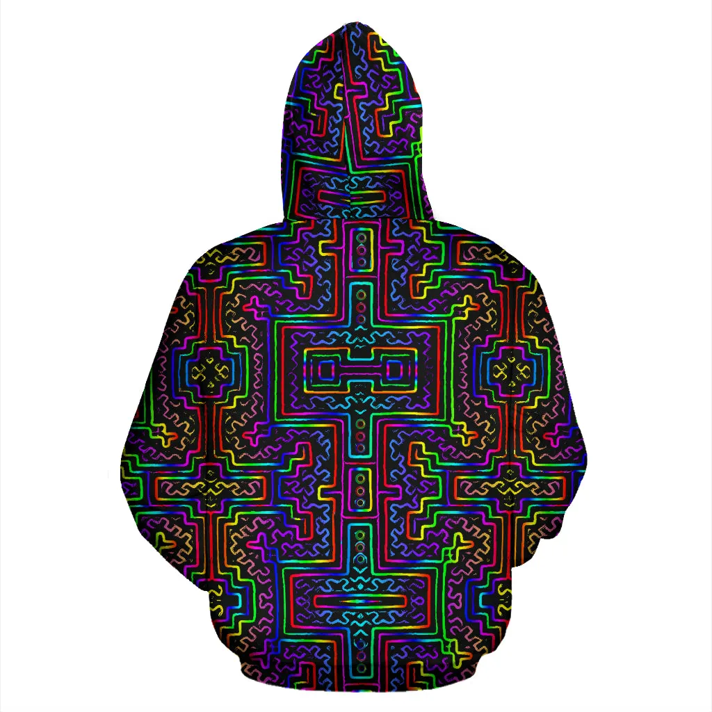 Prismatic Overlay | Zip Up Hoodie | Hakan Hisim