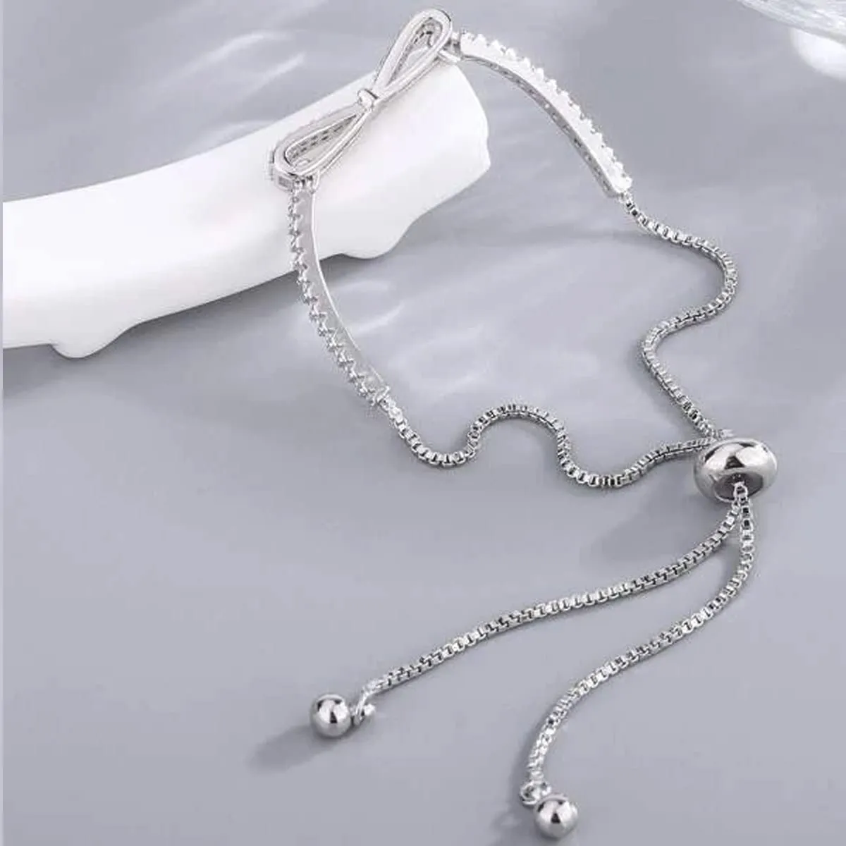 Raajsi by Yellow Chimes 925 Sterling Silver Bracelets for Women & Girls Pure Silver Butterfly Bracelet for Women Birthday Gift for Women Anniversary Gift for Women | With Certificate of Authenticity & 925 Stamp