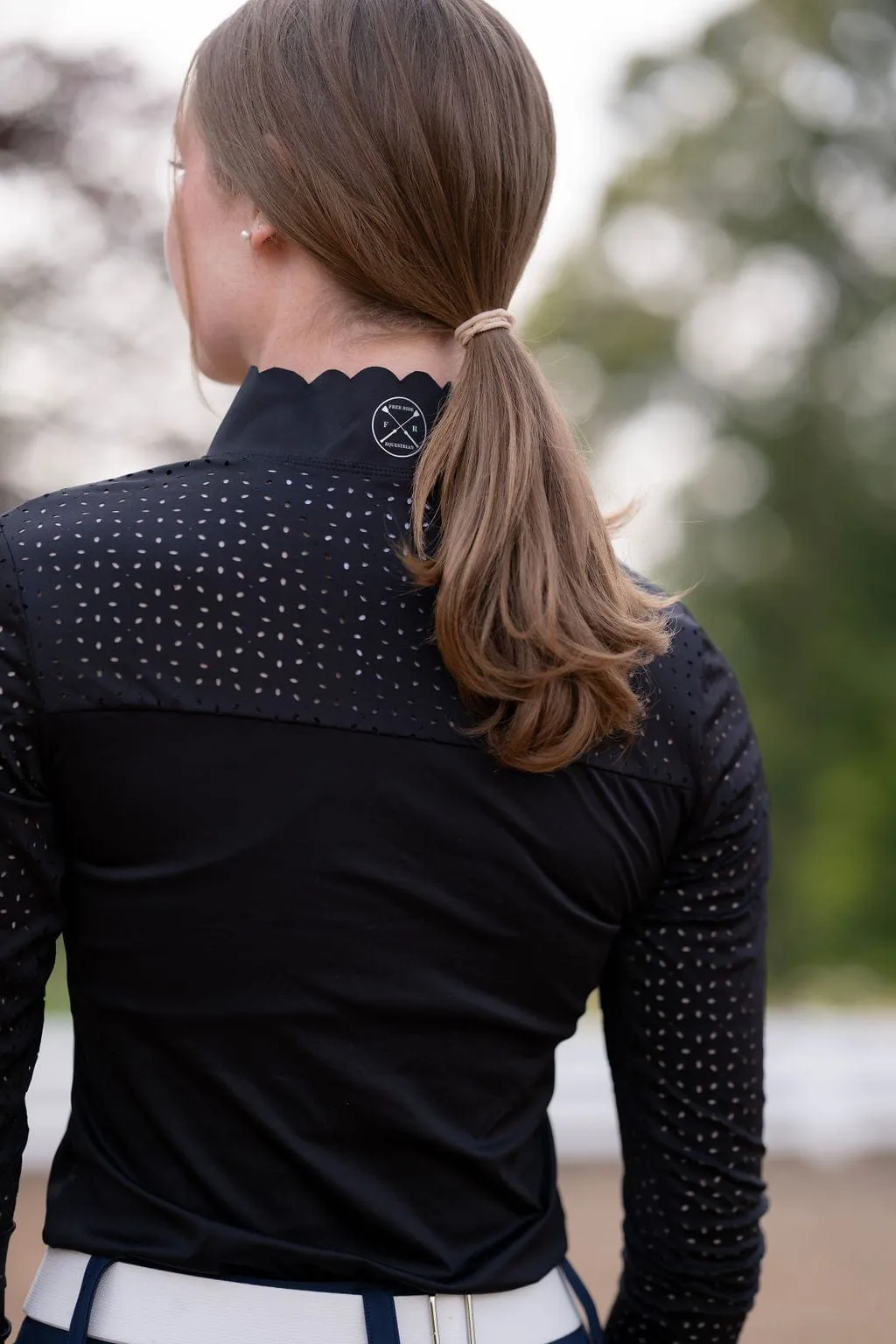 Scalloped Shirt | Long Sleeve