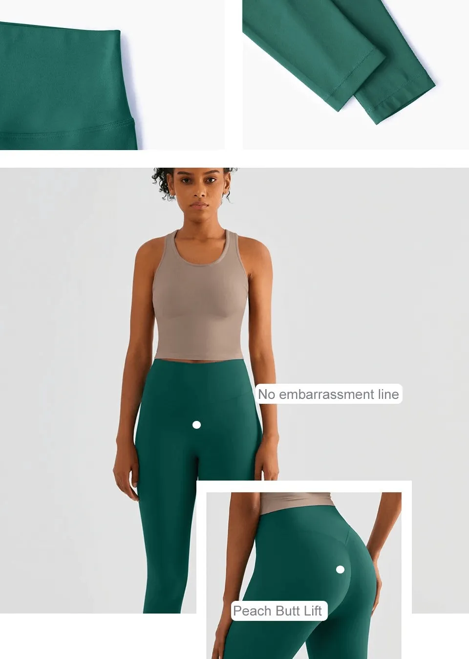 Seamless Breathable Women's Fitness Leggings - SF0165