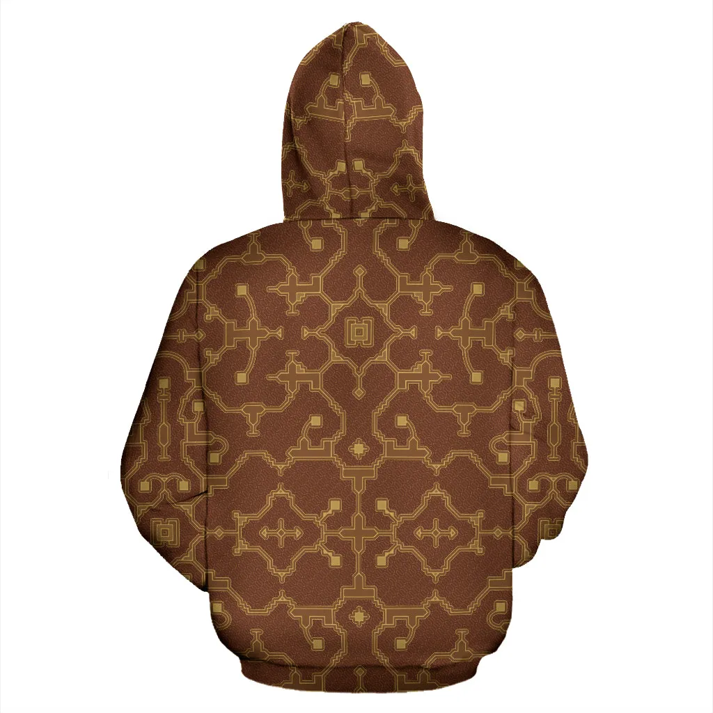 Shipibo Conibo - Red | Hoodie | Mandalazed